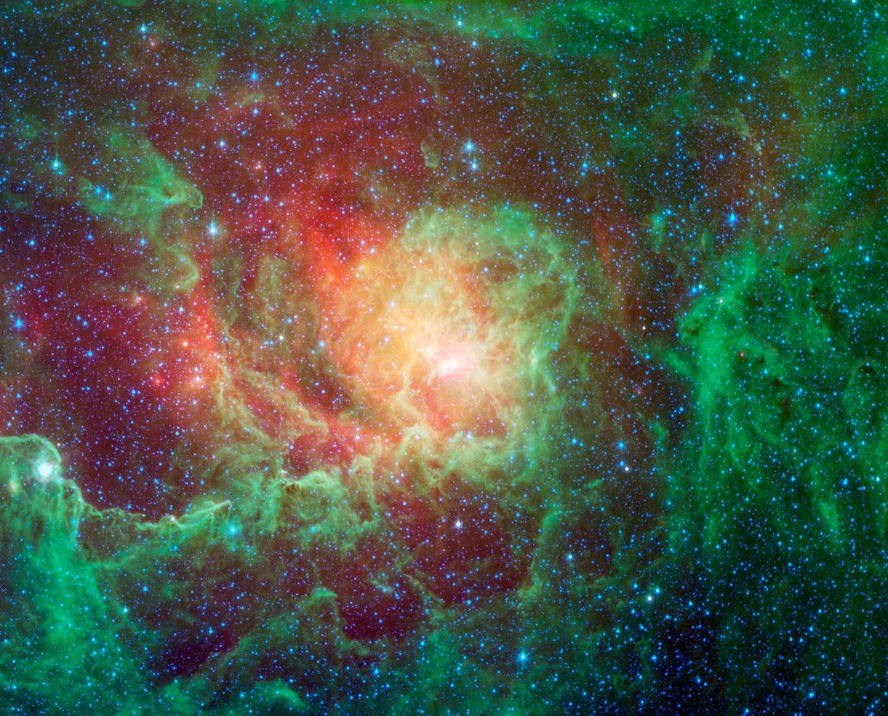 Lagoon Nebula captured by NASA